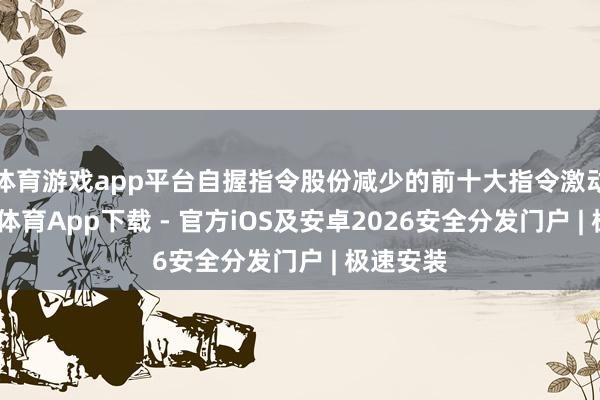 体育游戏app平台自握指令股份减少的前十大指令激动中-星空体育App下载 - 官方iOS及安卓2026安全分发门户 | 极速安装